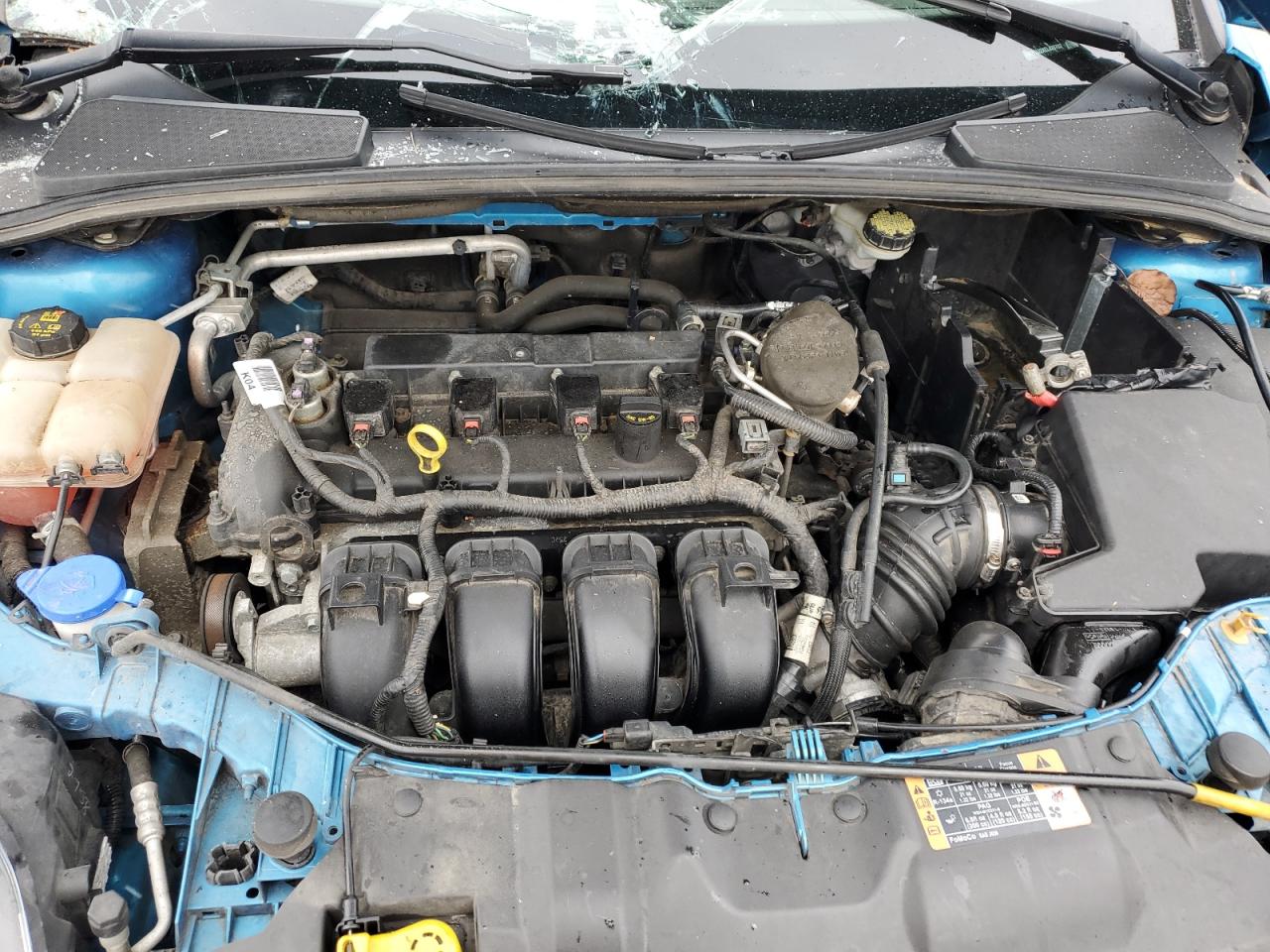 2014 Ford Focus Titanium VIN: 1FADP3J2XEL428703 Lot: 91910915