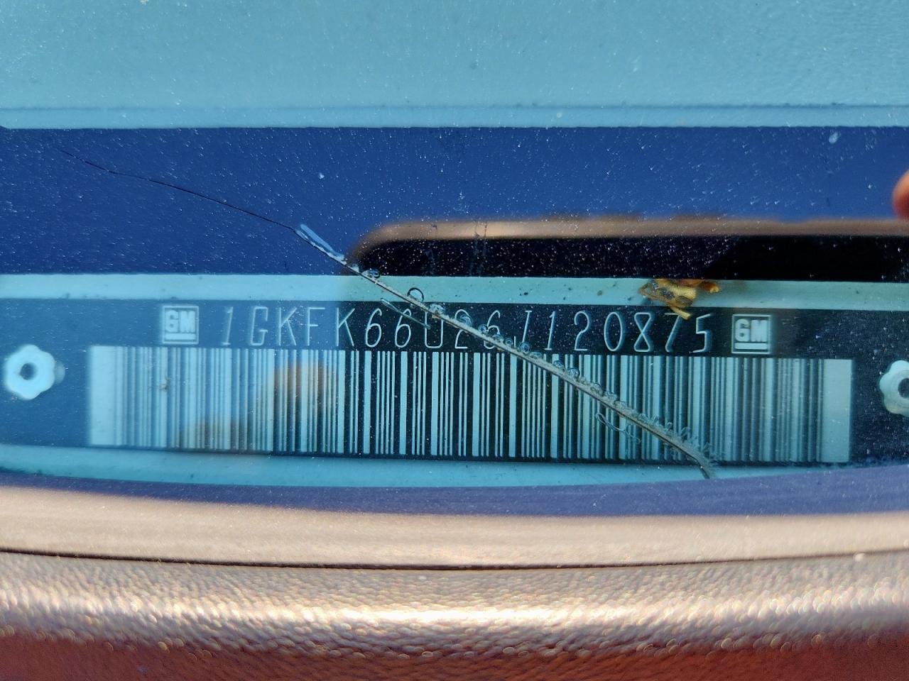 2006 GMC Yukon Xl Denali VIN: 1GKFK66U26J120875 Lot: 91288505