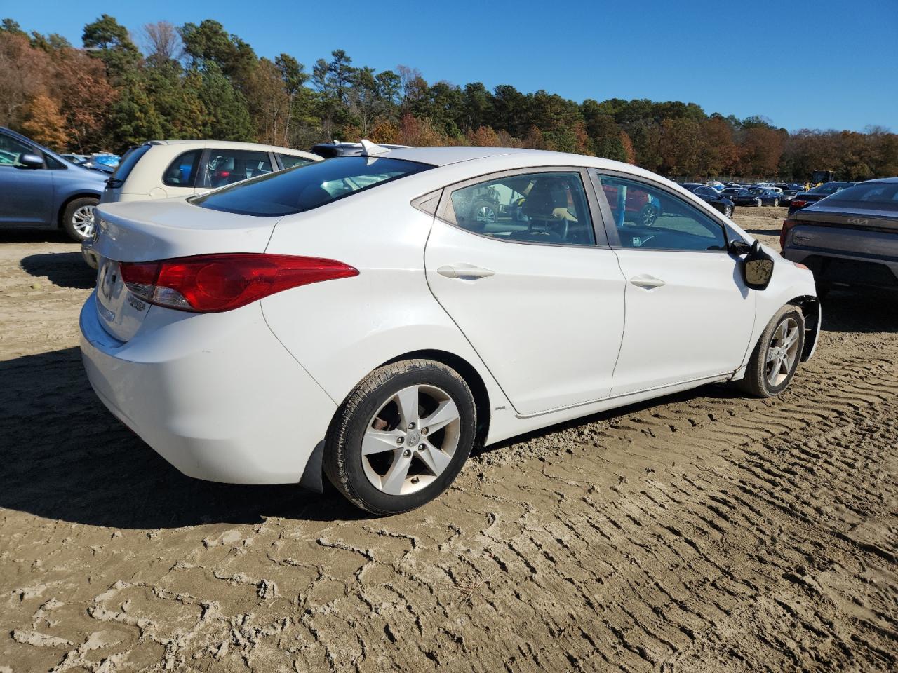 2013 Hyundai Elantra Gls VIN: 5NPDH4AE6DH351452 Lot: 91300355