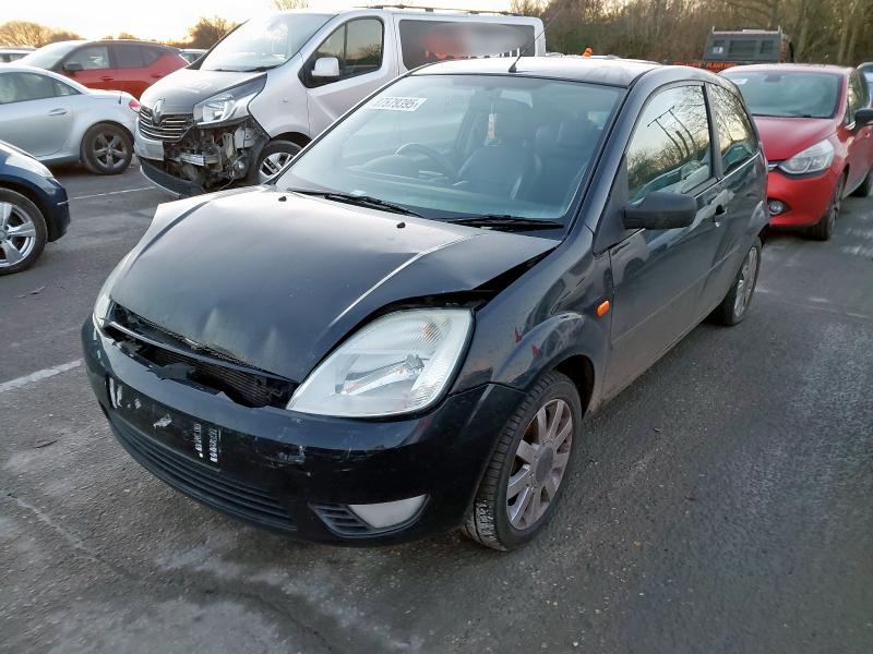 2003 FORD FIESTA 1.4 BLACK 3DR for sale at Copart SANDWICH
