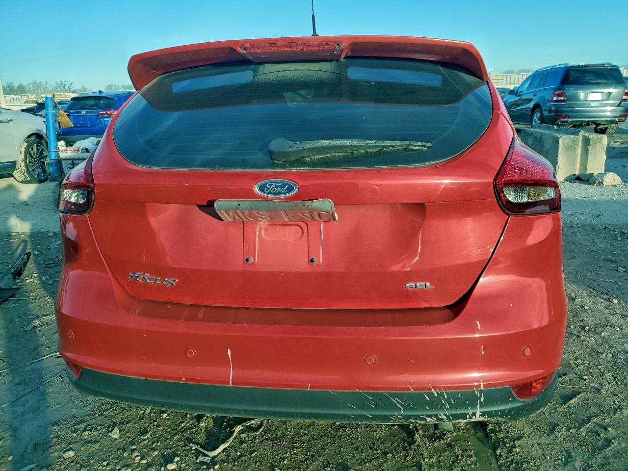 2017 Ford Focus Sel VIN: 1FADP3M27HL284267 Lot: 94186535