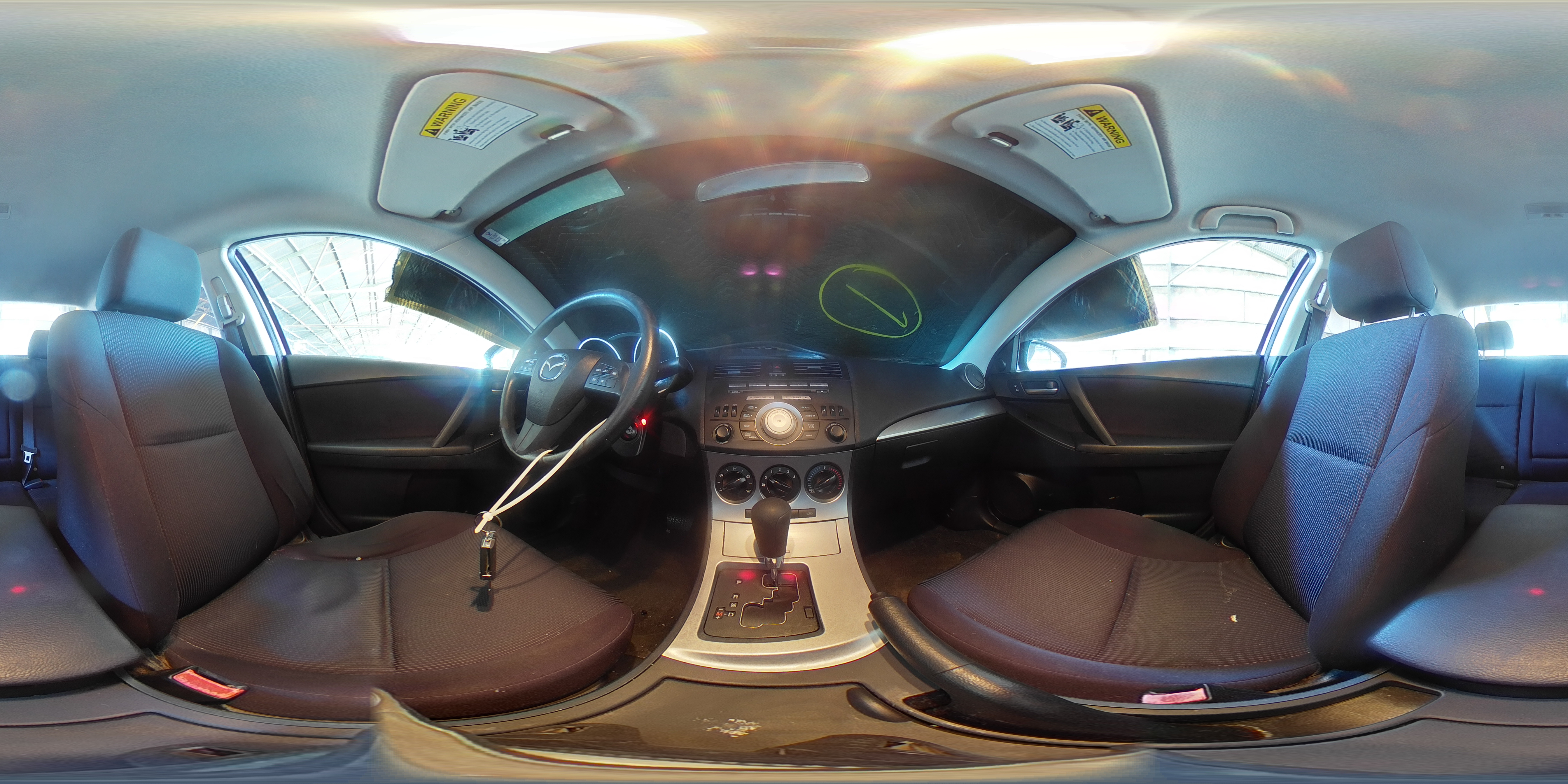 2011 Mazda 3 I VIN: JM1BL1VF0B1360515 Lot: 91724945