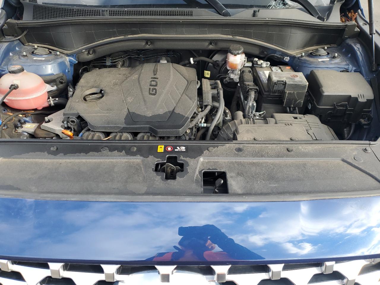 2022 Hyundai Santa Fe Sel VIN: 5NMS3DAJ1NH379435 Lot: 91720055