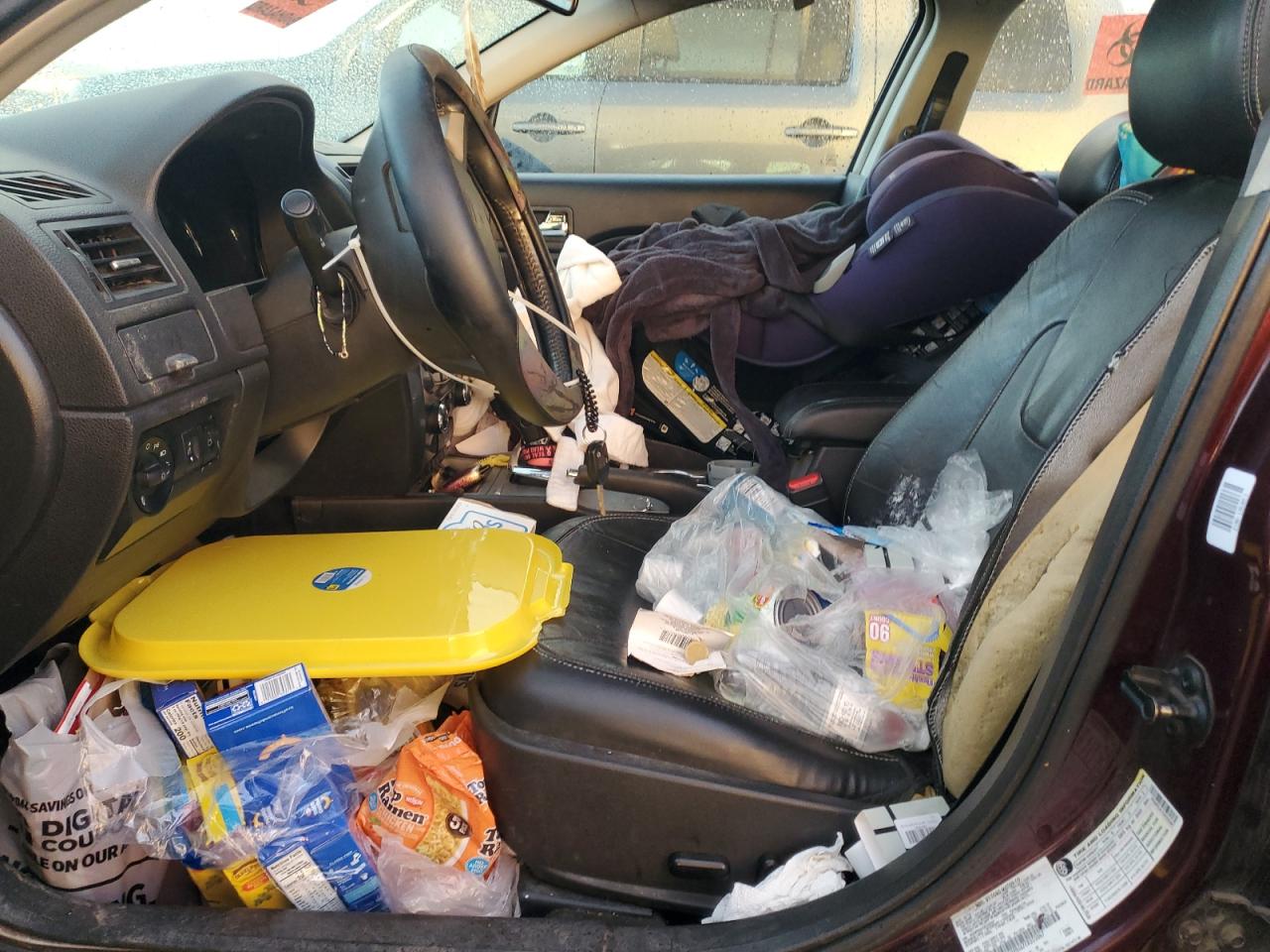 2012 Ford Fusion Sel VIN: 3FAHP0JA7CR355067 Lot: 93691005