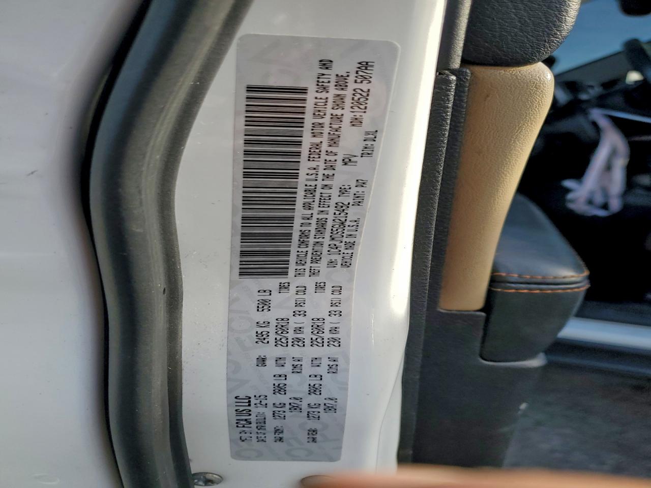 2016 Jeep Cherokee Limited VIN: 1C4PJMDS5GW215492 Lot: 94462755