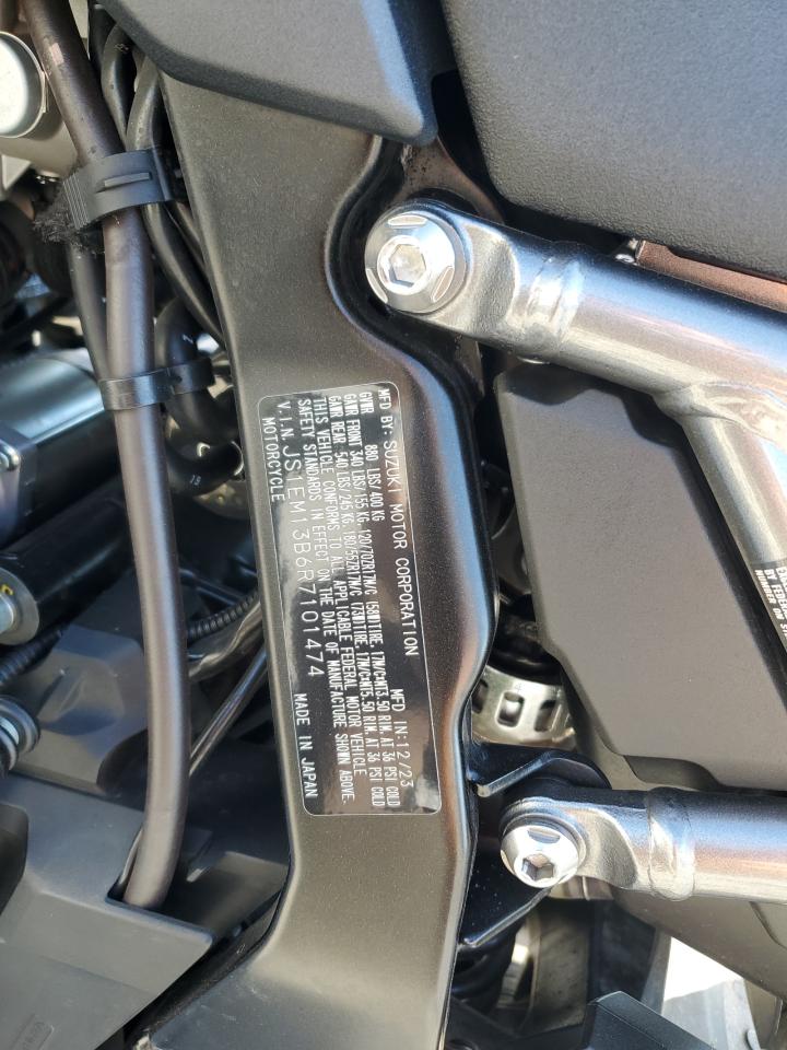 2024 Suzuki Gsx800 F VIN: JS1EM13B6R7101474 Lot: 91612655