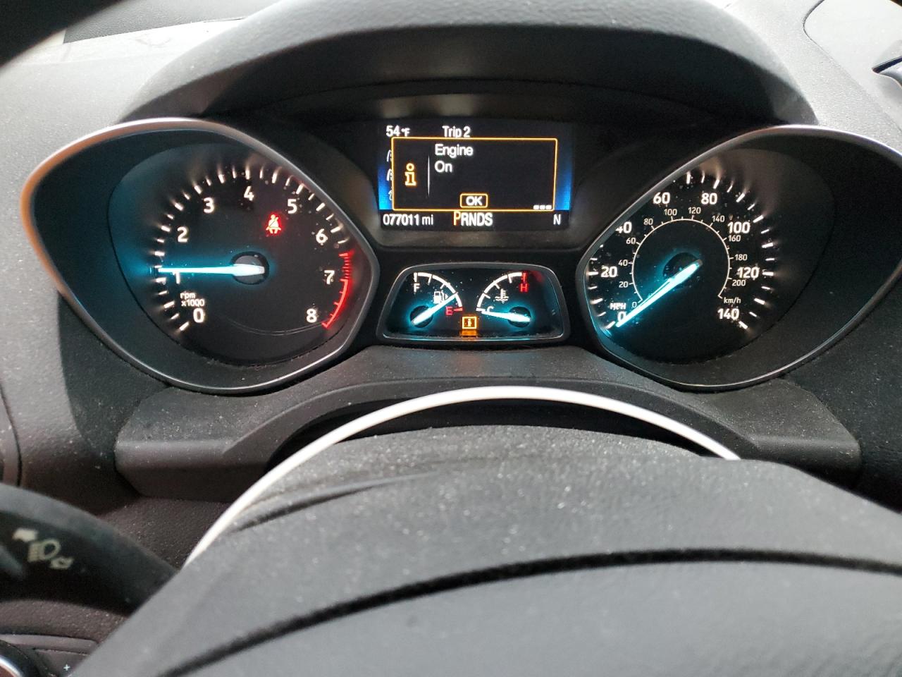 2017 Ford Escape S VIN: 1FMCU0F76HUE97903 Lot: 85433365