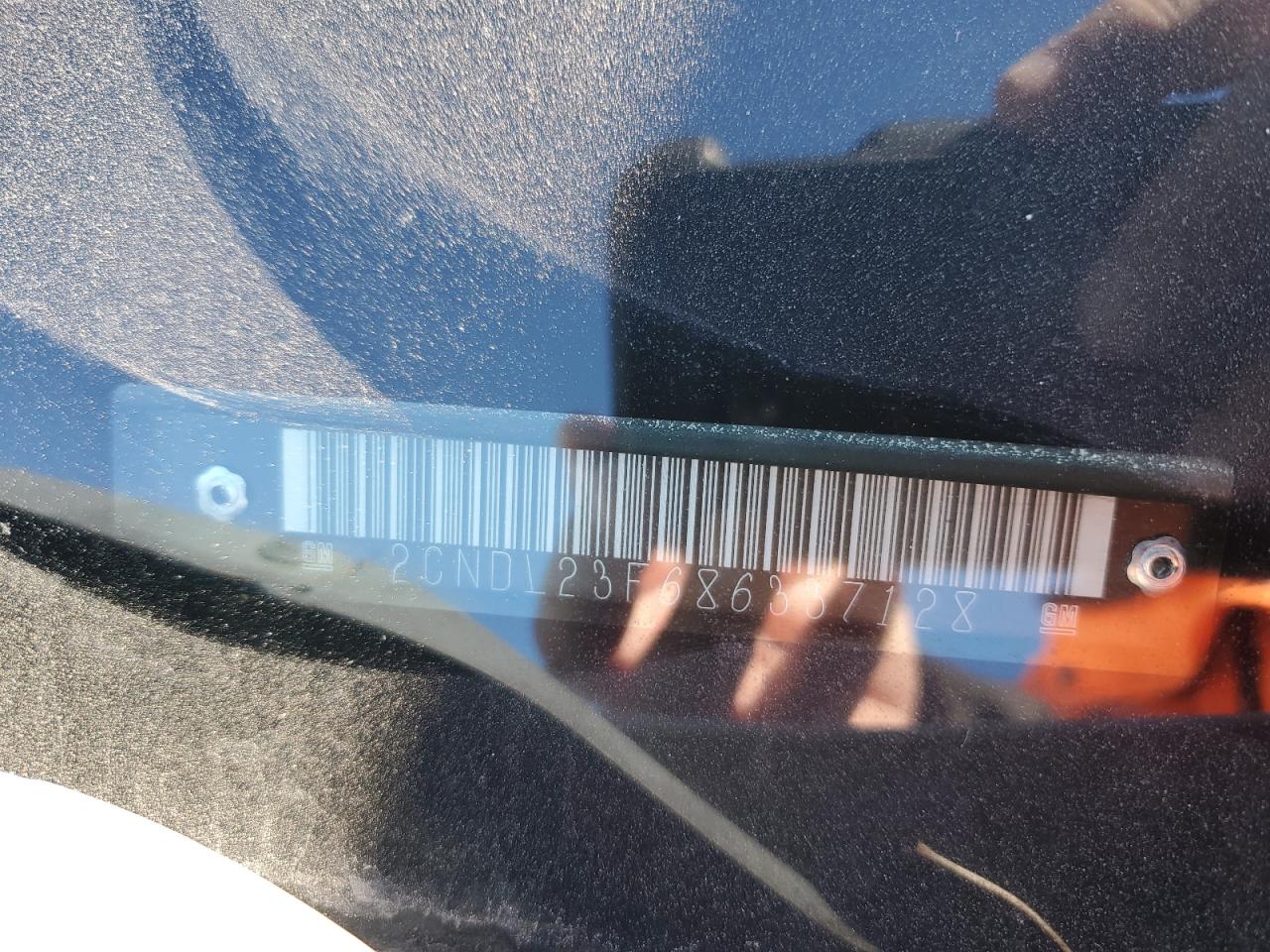 2008 Chevrolet Equinox Ls VIN: 2CNDL23F686337128 Lot: 91006255