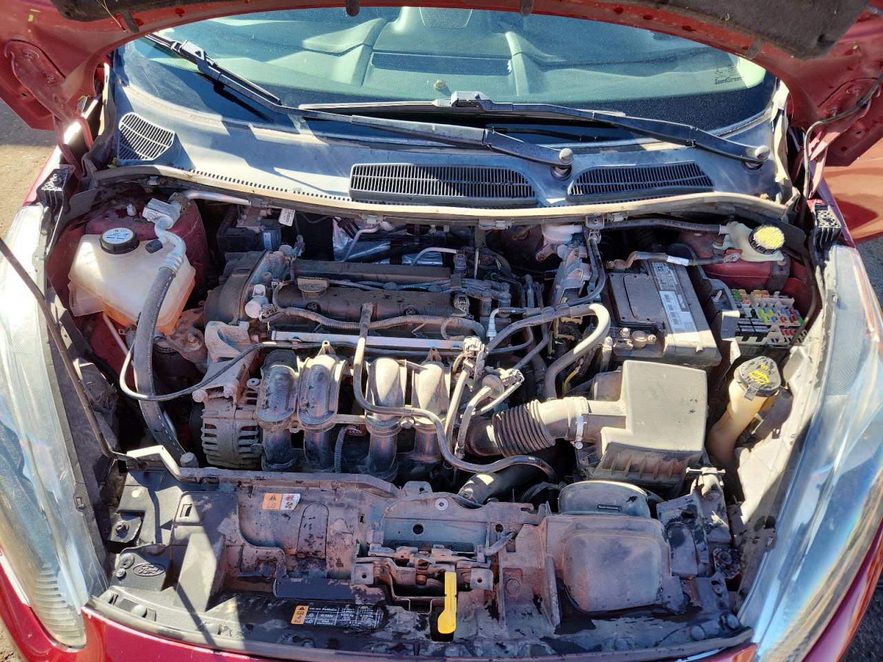 2014 Ford Fiesta Se VIN: 3FADP4BJ0EM199801 Lot: 91869185