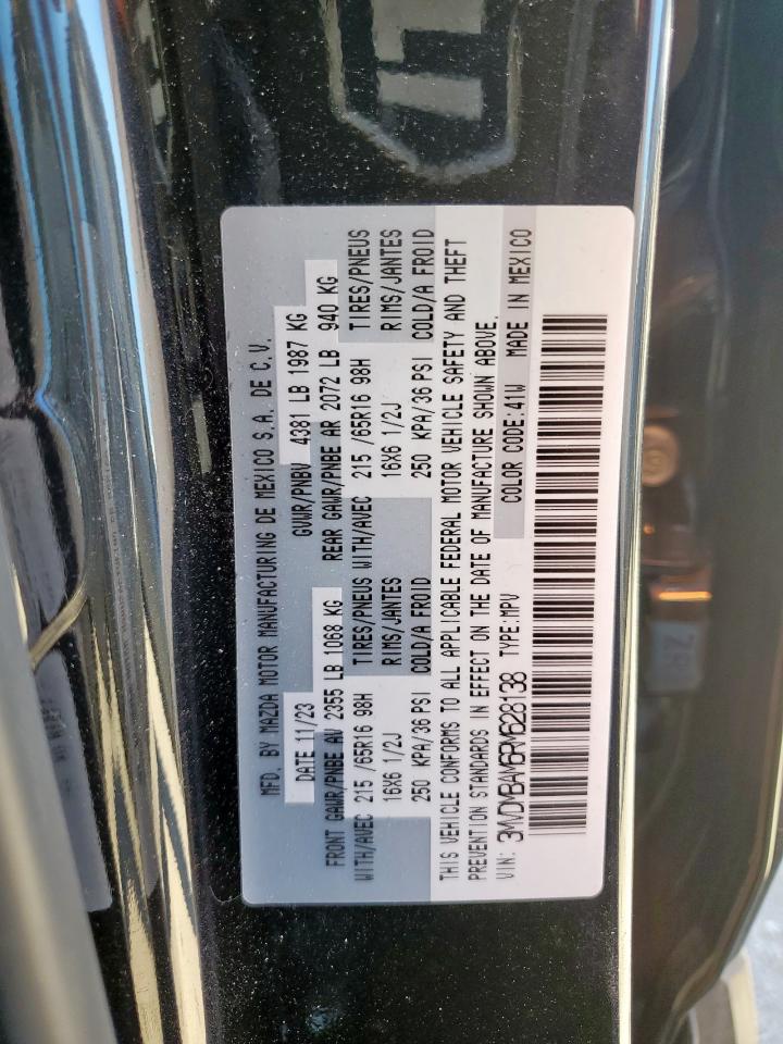 2024 Mazda Cx-30 VIN: 3MVDMBAM6RM628138 Lot: 91213325