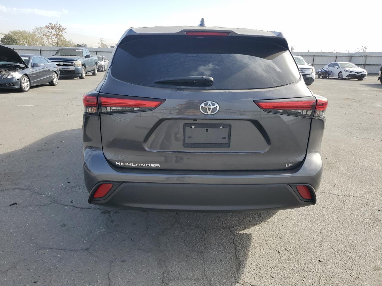 2021 Toyota Highlander L VIN: 5TDZZRAH4MS034936 Lot: 92028865