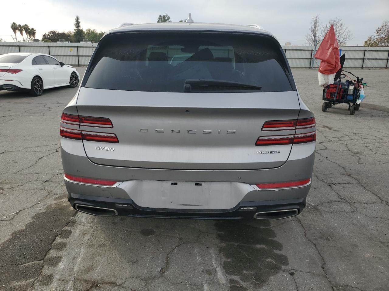 2023 Genesis Gv80 Base VIN: KMUHCESC3PU107316 Lot: 92071095