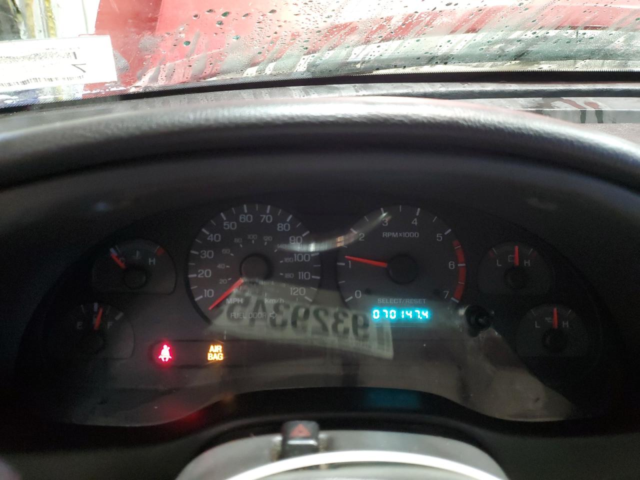 2000 Ford Mustang VIN: 1FAFP4440YF228282 Lot: 93293455