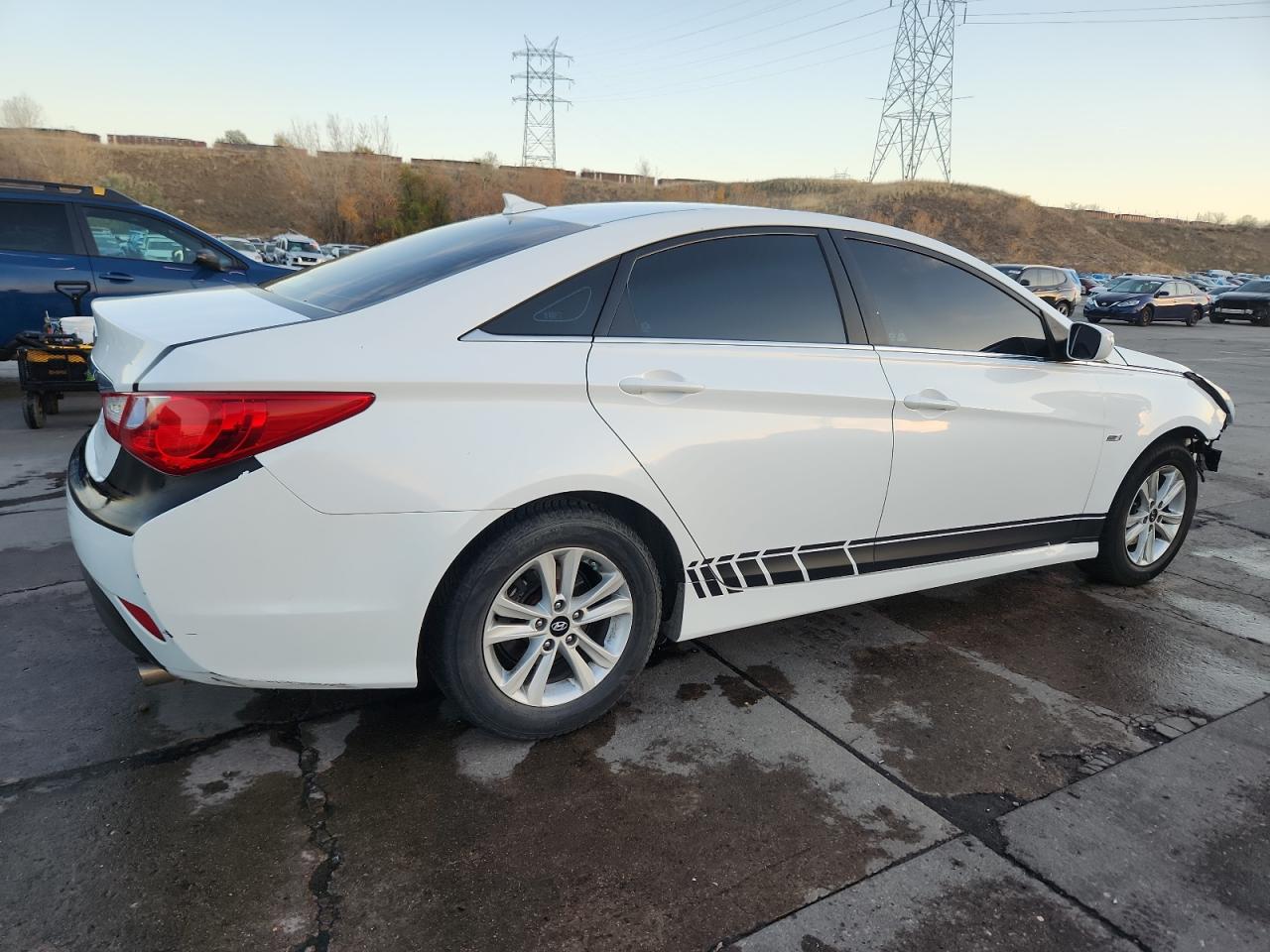 2014 Hyundai Sonata Gls VIN: 5NPEB4AC7EH908942 Lot: 91717045