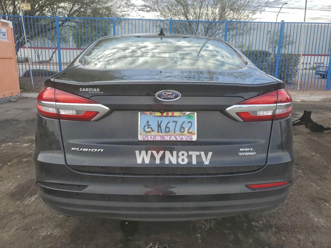 2020 Ford Fusion Sel VIN: R154176 Lot: 94418775