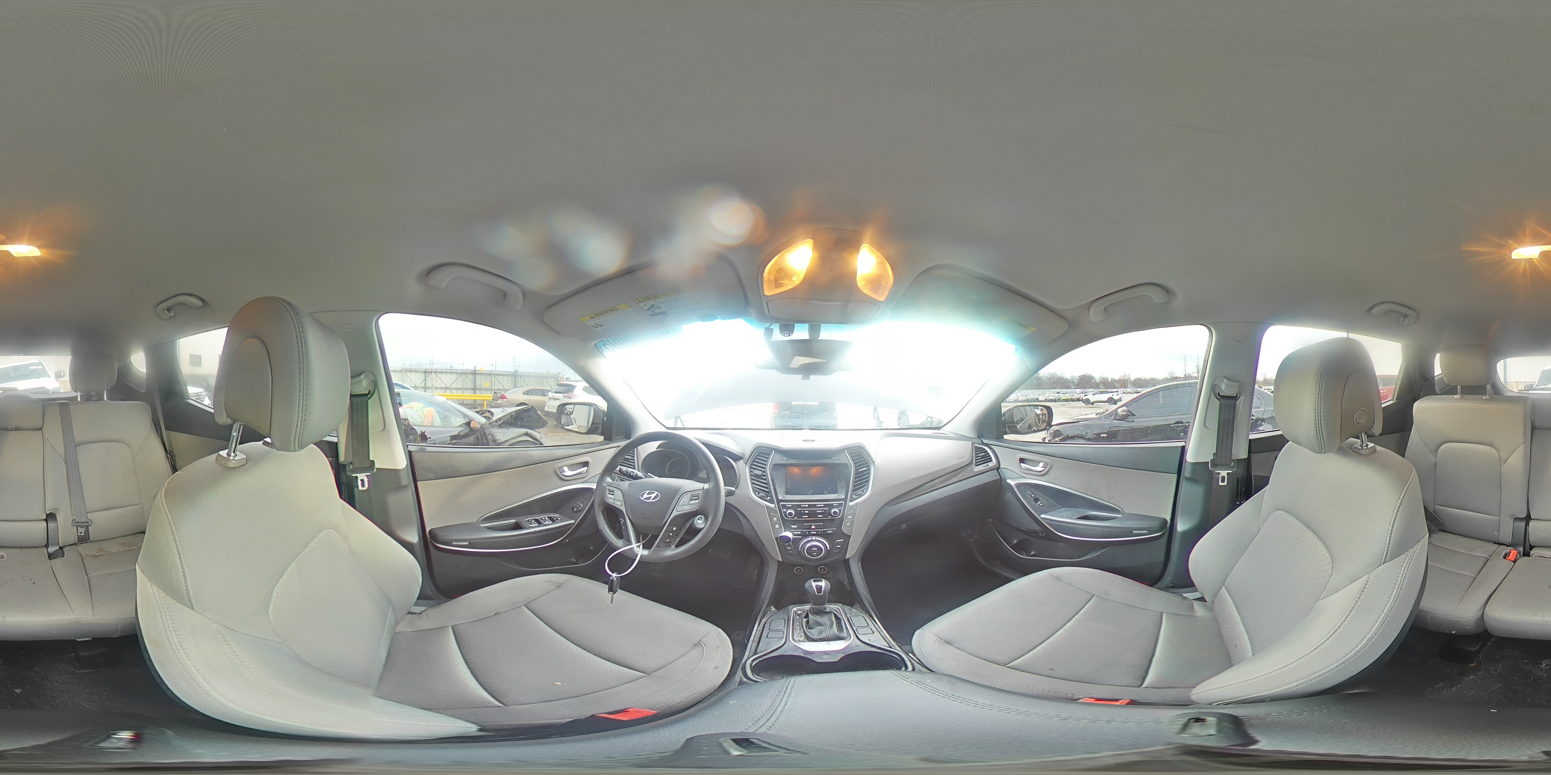 2017 Hyundai Santa Fe Sport VIN: 5XYZUDLB4HG426845 Lot: 93627005