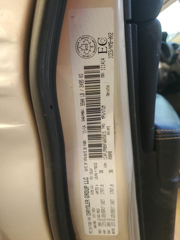 2015 Jeep Cherokee Sport VIN: 1C4PJMABXFW605815 Lot: 93530015