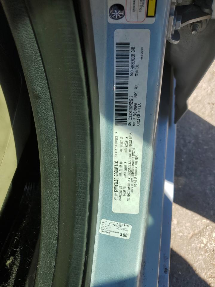 2013 Chrysler 200 Limited VIN: 1C3CCBCG0DN559019 Lot: 91977345