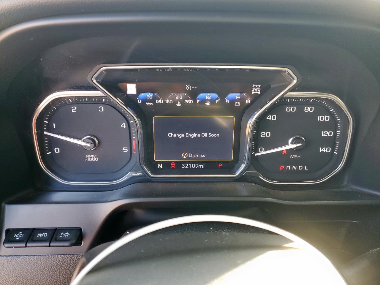 2021 GMC Sierra K2500 Denali VIN: 1GT49REY4MF114208 Lot: 92610645