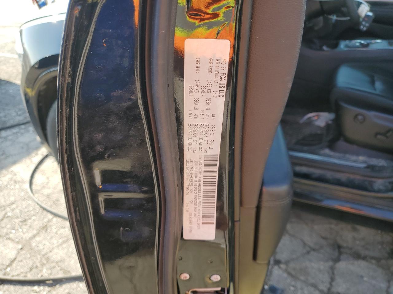 2017 Dodge Durango Gt VIN: 1C4RDJDG5HC806208 Lot: 92983965