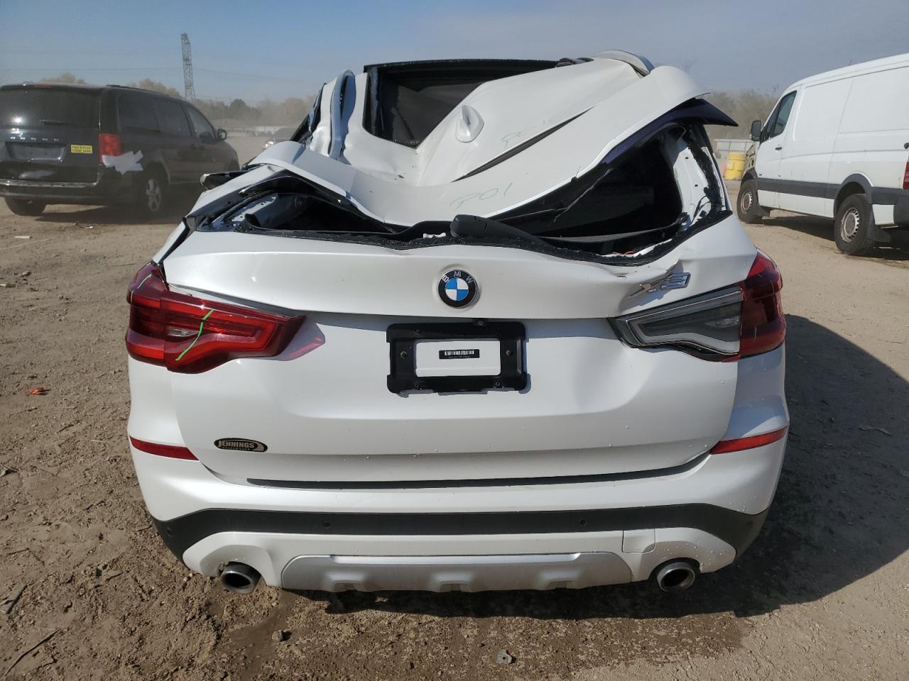 2018 BMW X3 xDrive30I VIN: 5UXTR9C53JLC78732 Lot: 91095235