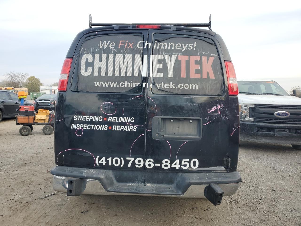 2019 Chevrolet Express G2500 Delivery Van VIN: 1GCWGAFG0K1365078 Lot: 91529985