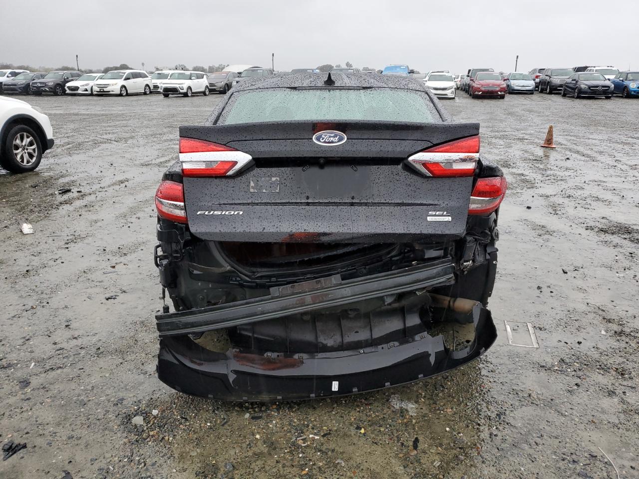 2020 Ford Fusion Sel VIN: 3FA6P0CD4LR131527 Lot: 92422235