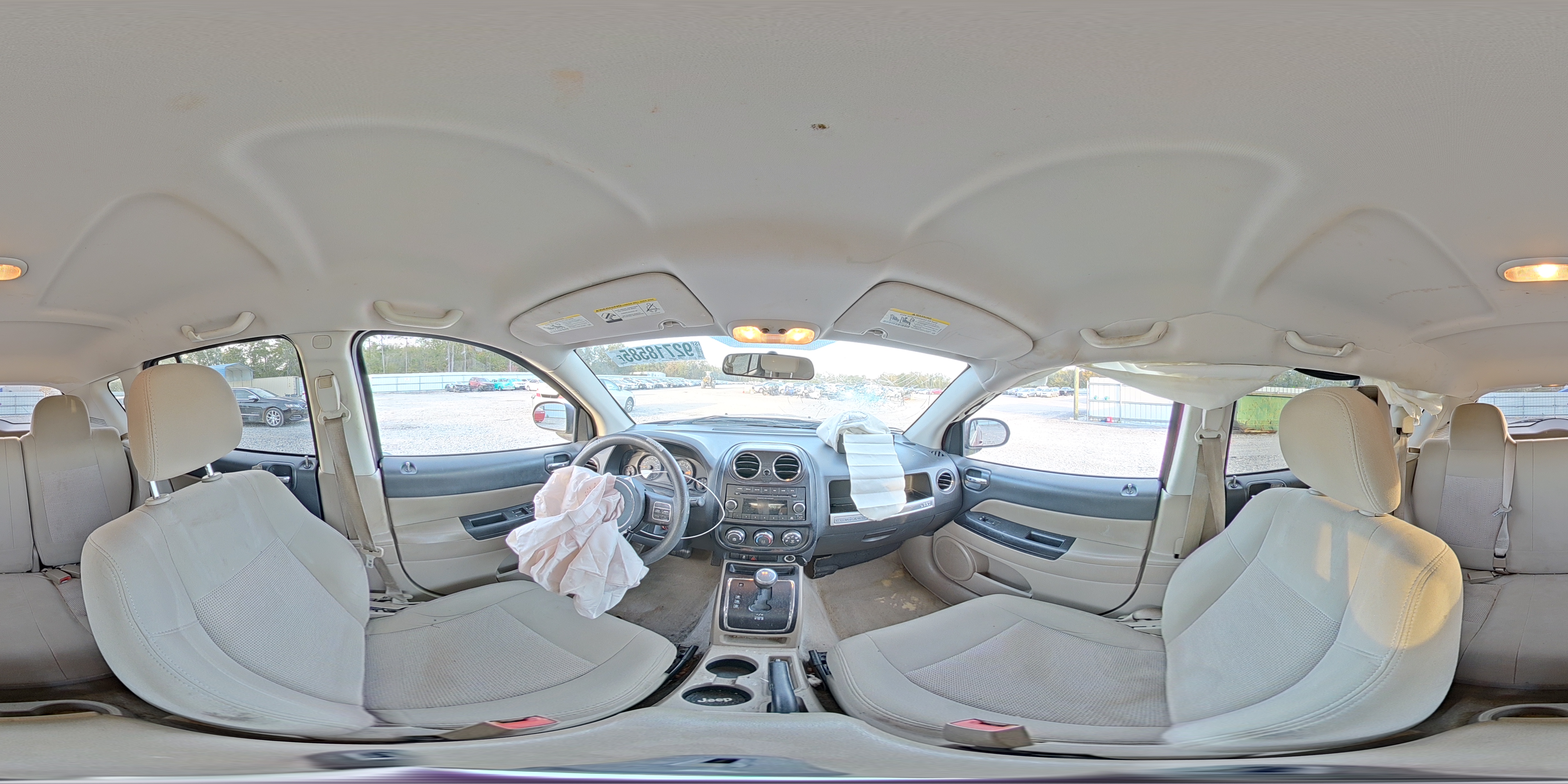 2014 Jeep Compass Sport VIN: 1C4NJCBA2ED882587 Lot: 92718585