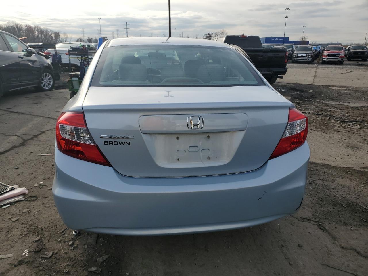 2012 Honda Civic Ex VIN: 19XFB2F89CE006081 Lot: 93557385