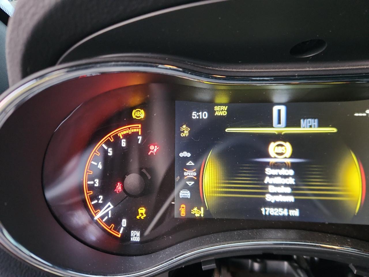 2017 Dodge Durango R/T VIN: 1C4SDJCT2HC652699 Lot: 93670635