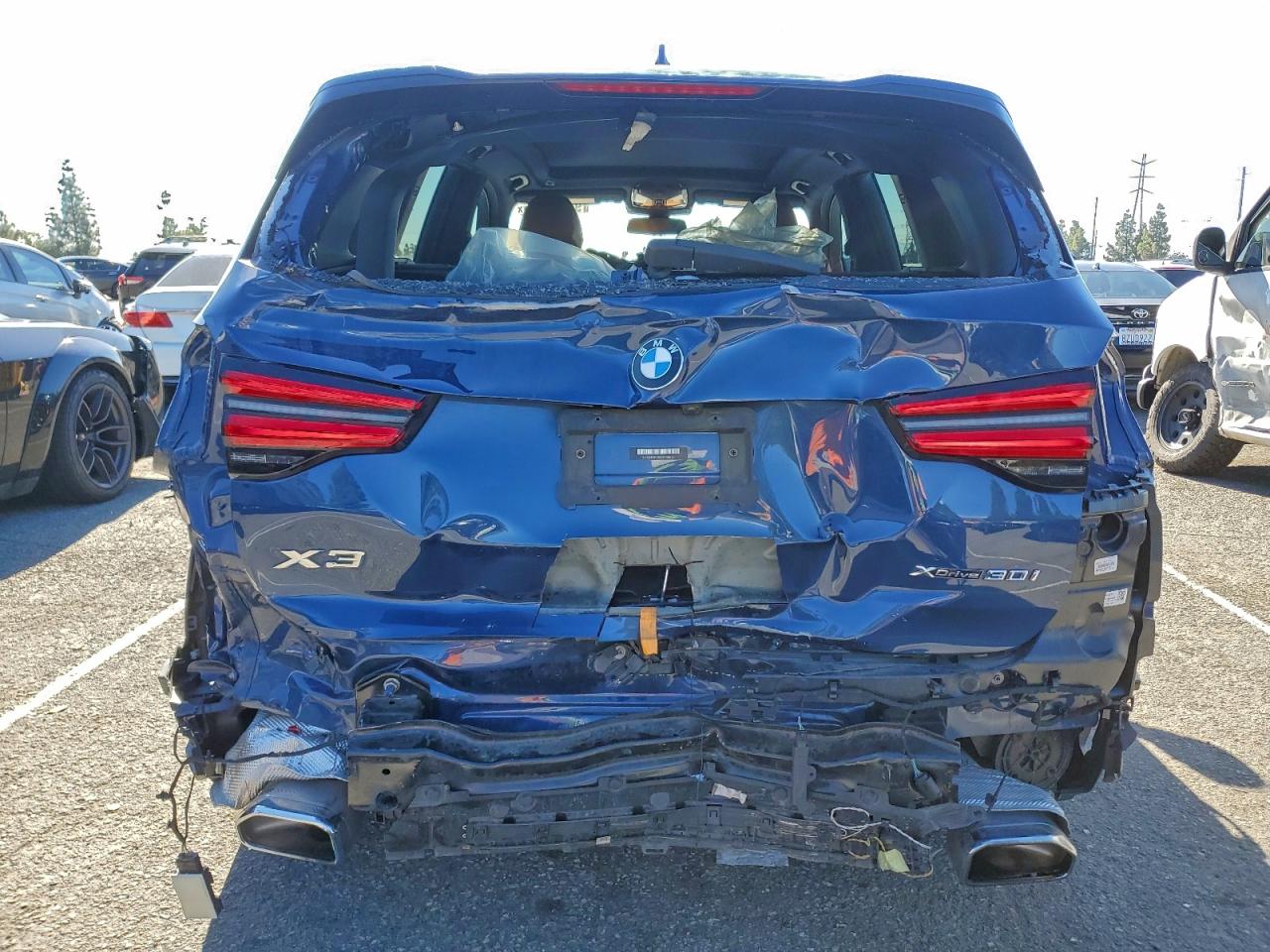 2022 BMW X3 xDrive30I VIN: 5UX53DP0XN9K48056 Lot: 94096685