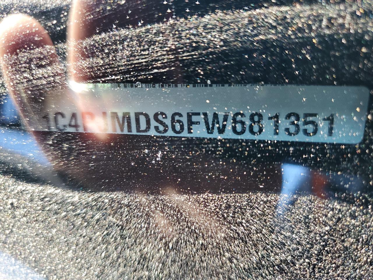 2015 Jeep Cherokee Limited VIN: 1C4PJMDS6FW681351 Lot: 92594725