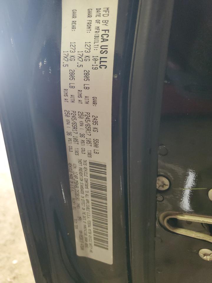 2020 Jeep Cherokee Trailhawk VIN: 1C4PJMBN8LD538101 Lot: 90978125