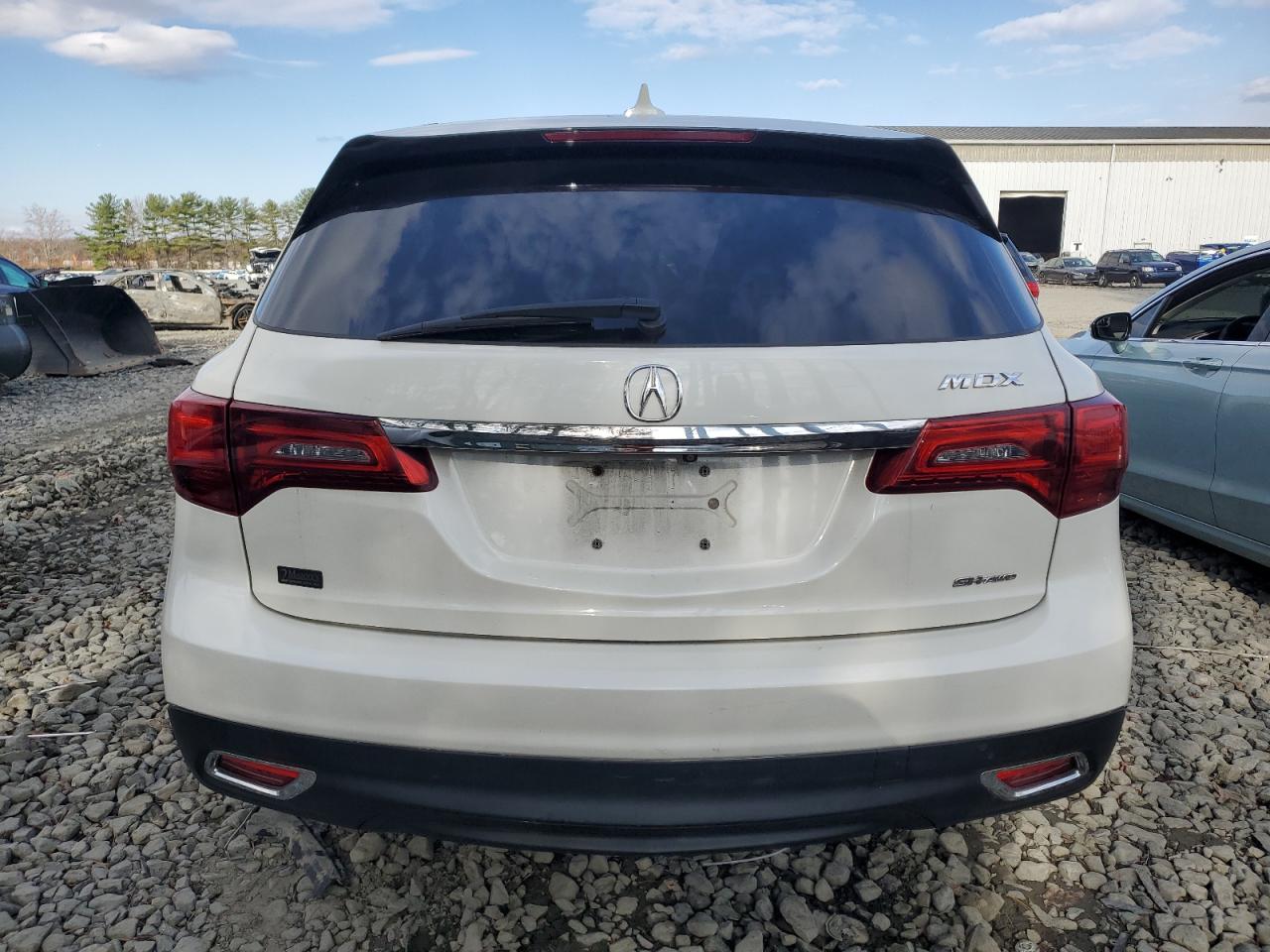 2016 Acura Mdx Technology VIN: 5FRYD4H46GB040275 Lot: 92241195