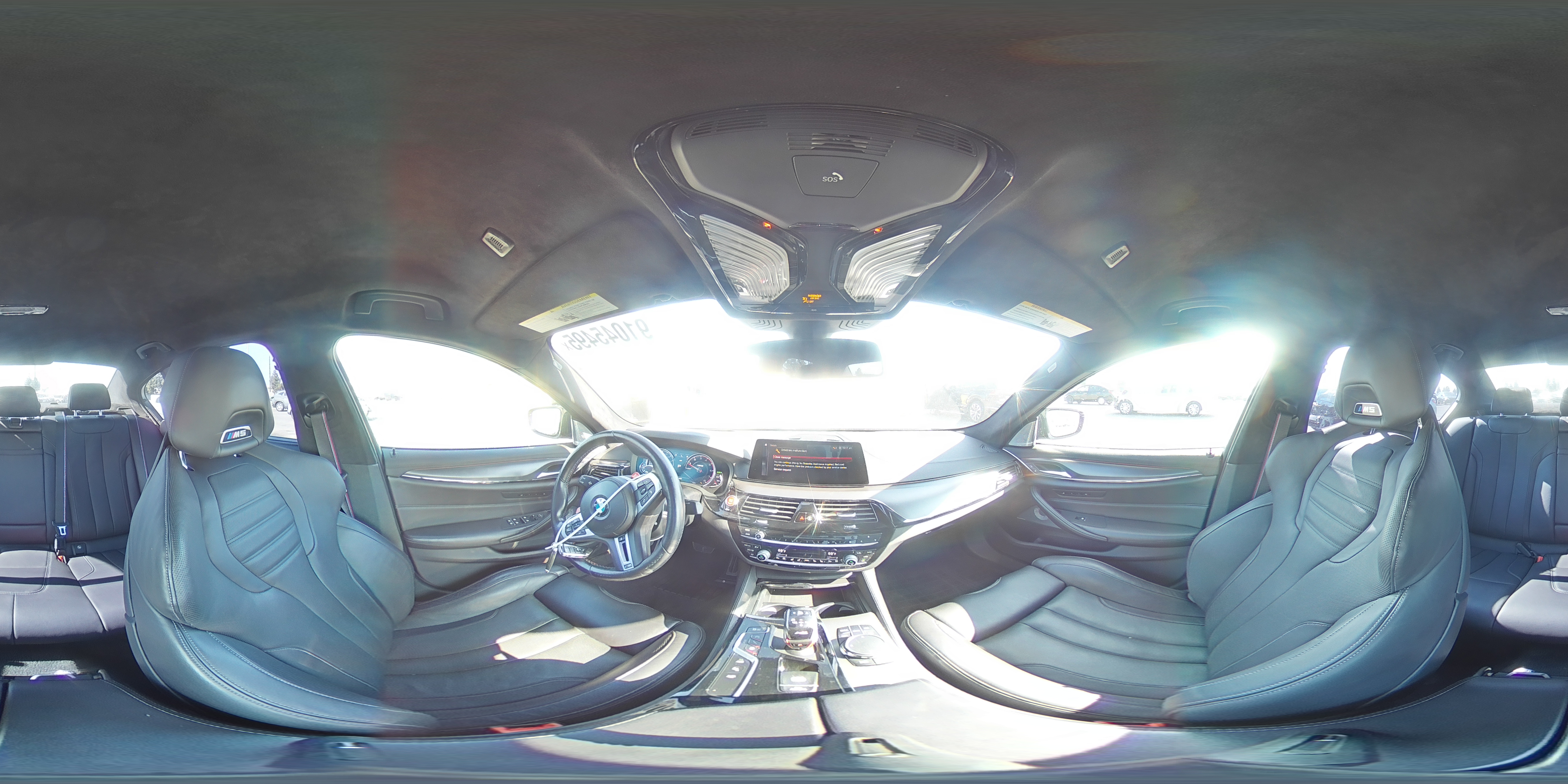 2019 BMW M5 VIN: WBSJF0C57KB284589 Lot: 91045495