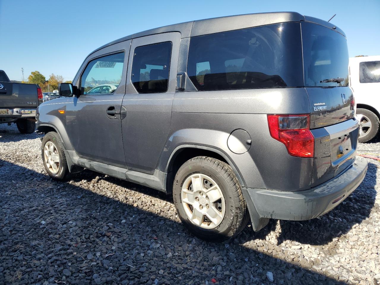 2011 Honda Element Lx grey null gas 5J6YH1H33BL002806 photo #3