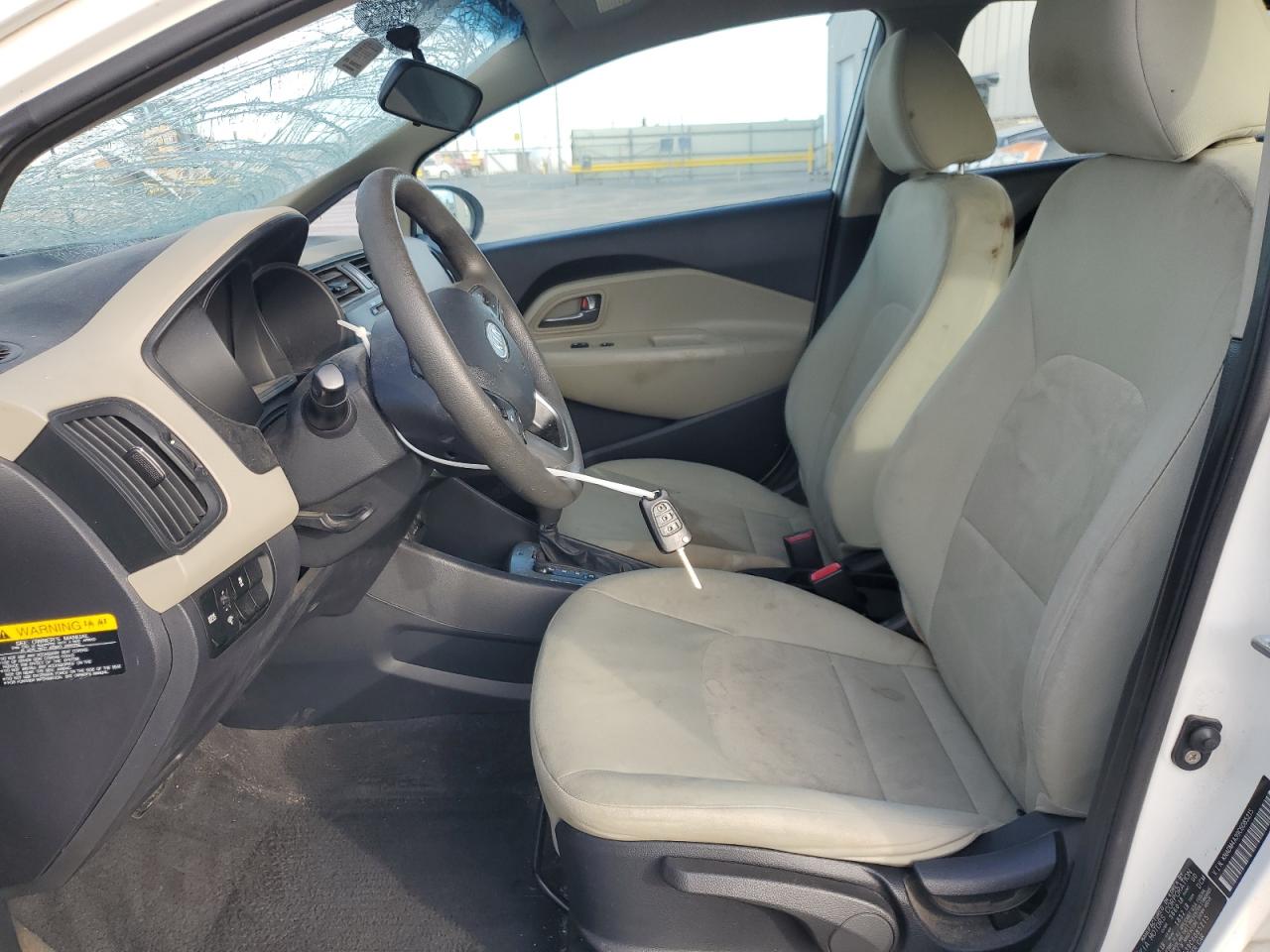 2012 Kia Rio Lx VIN: KNADM4A39C6085215 Lot: 93390315