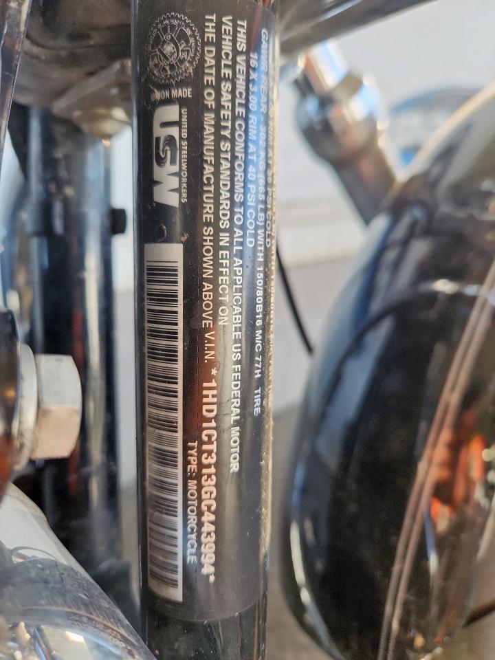 2016 Harley-Davidson Xl1200 C VIN: 1HD1CT313GC443994 Lot: 92431635