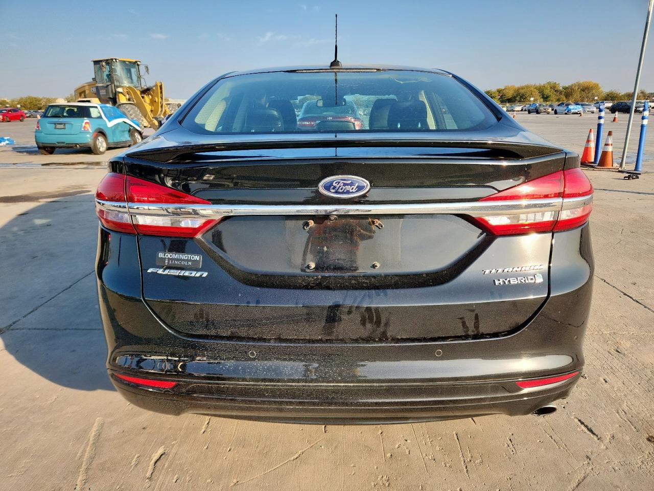 2017 Ford Fusion Titanium Hev VIN: 3FA6P0RUXHR384172 Lot: 92831225