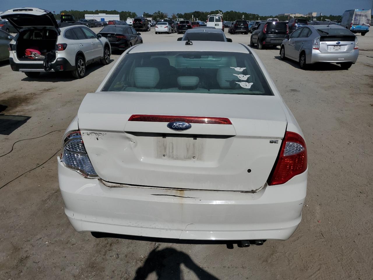 2011 Ford Fusion Se VIN: 3FAHP0HAXBR177837 Lot: 91562435