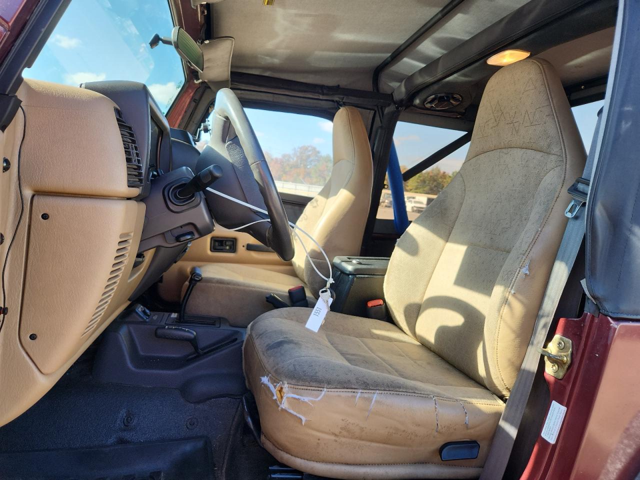 2002 Jeep Wrangler / Tj Se VIN: 1J4FA29P82P726356 Lot: 92607725