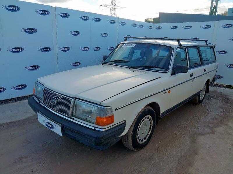 1989 VOLVO 240 GL AUTO  for sale at Copart BRISTOL