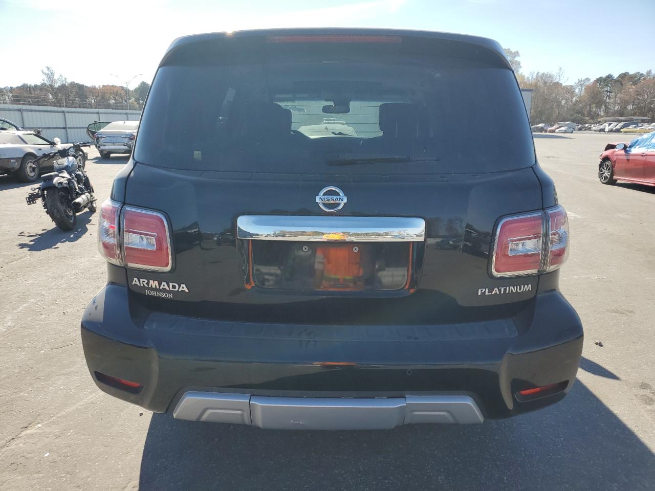2017 Nissan Armada Platinum VIN: JN8AY2NE2H9705133 Lot: 92603795