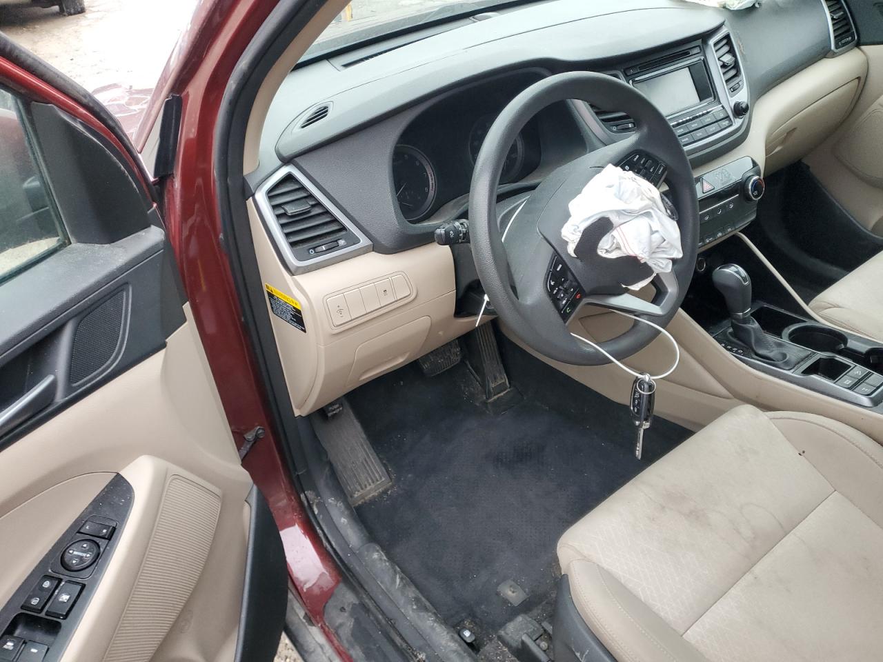 2017 Hyundai Tucson Limited VIN: KM8J3CA4XHU280931 Lot: 92629435