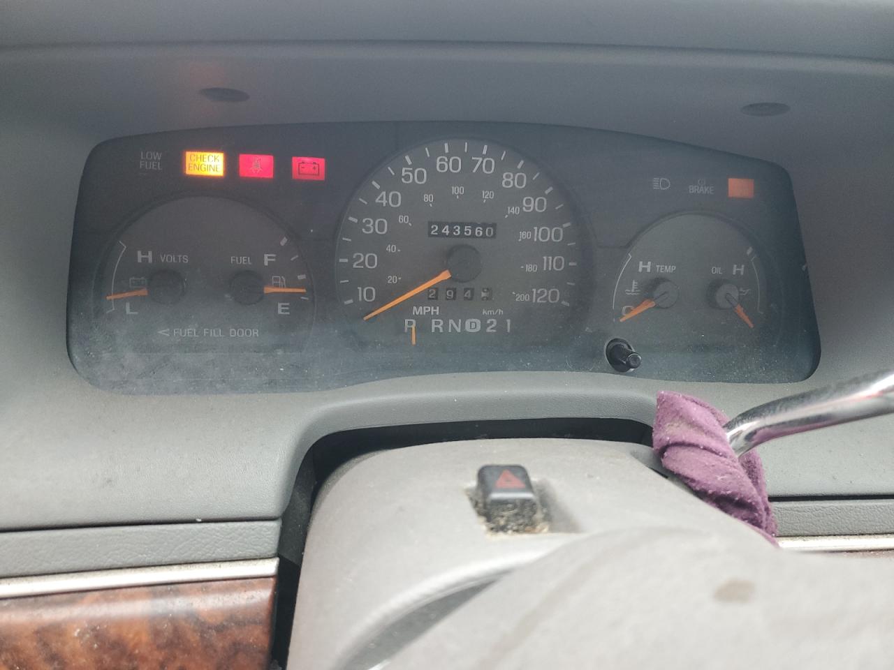 1997 Mercury Grand Marquis Gs VIN: 2MELM74W4VX737055 Lot: 92375865