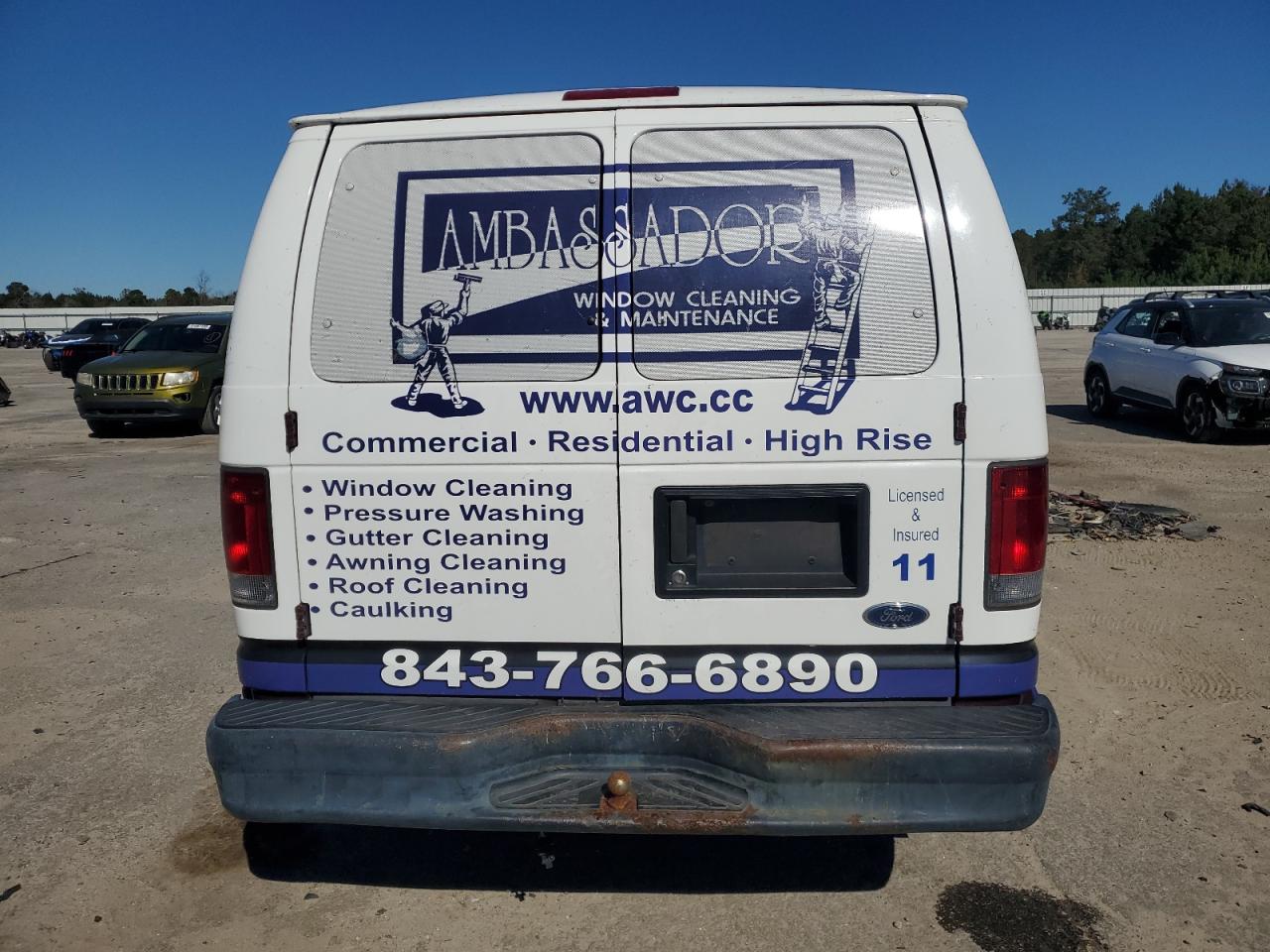 2009 Ford Econoline E150 Van VIN: 1FTNE14WX9DA55556 Lot: 91879035