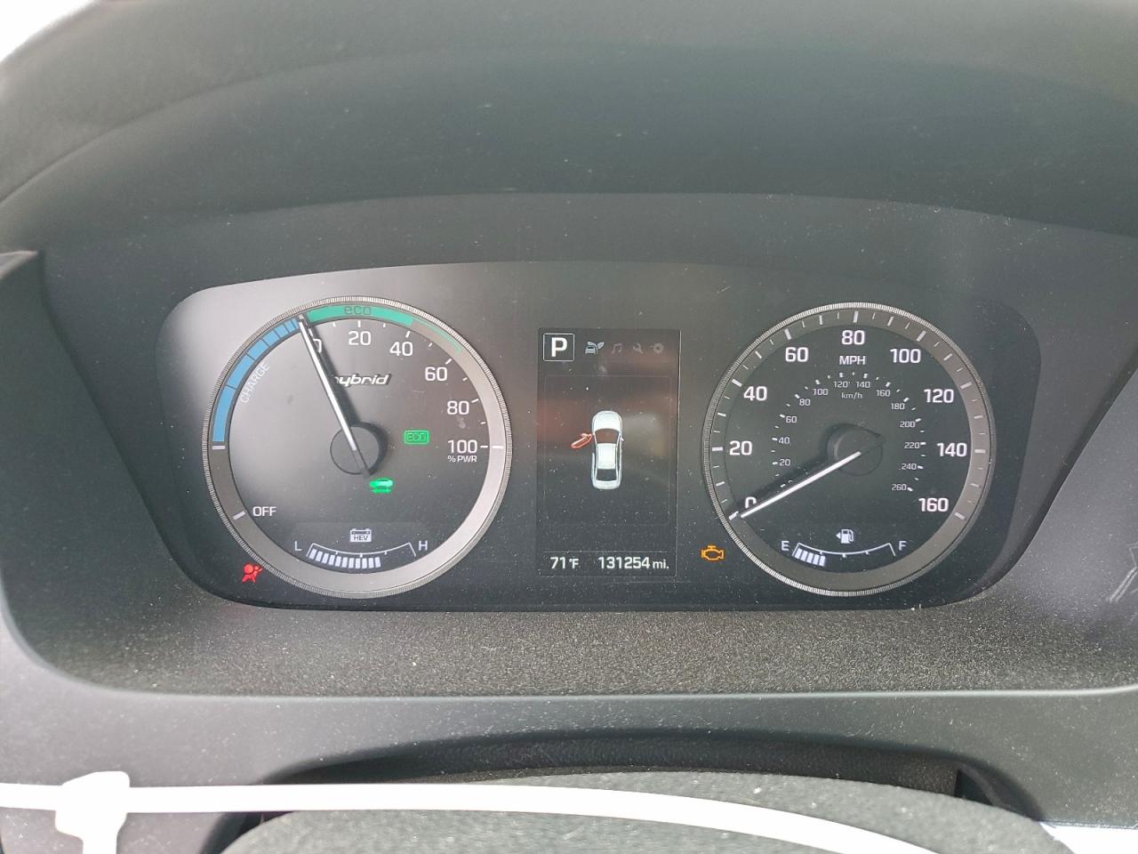 2016 Hyundai Sonata Hybrid VIN: KMHE24L16GA012777 Lot: 94212375