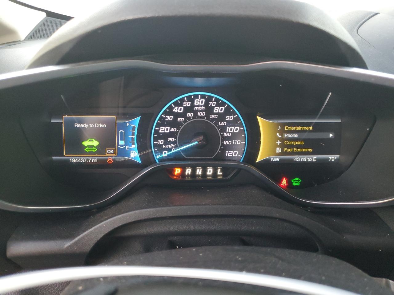 2015 Ford C-Max Sel VIN: 1FADP5BU7FL102385 Lot: 92306095