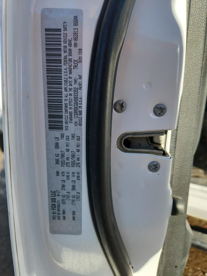 2017 Ram 1500 St VIN: 1C6RR6KG6HS833352 Lot: 91141345