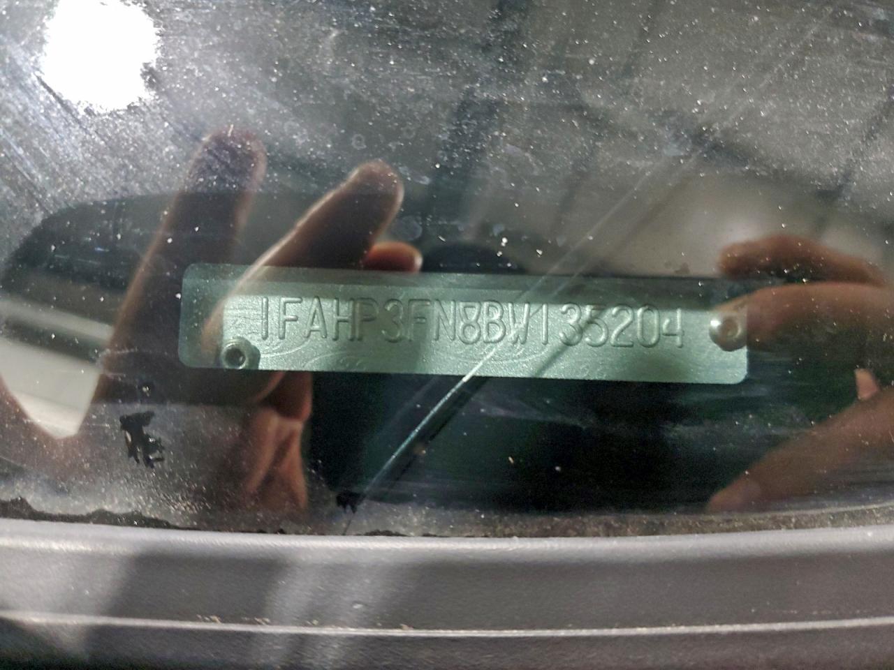 2011 Ford Focus Se VIN: 1FAHP3FN8BW135204 Lot: 94489095